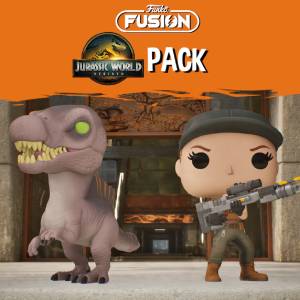 Funko Fusion Jurassic World Rebirth Pack 1 Zora Bennett and Spinosaurus Nintendo Switch